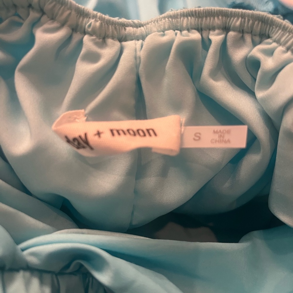 Turquoise Blue Dress, Lined (Altar’d State) - Picture 3 of 5